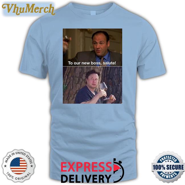 Socialist Sopranos Memes To Our New Boss Salute Sweatshirt Gabagoolmarx To Our New Boss Salute Sweatshirt