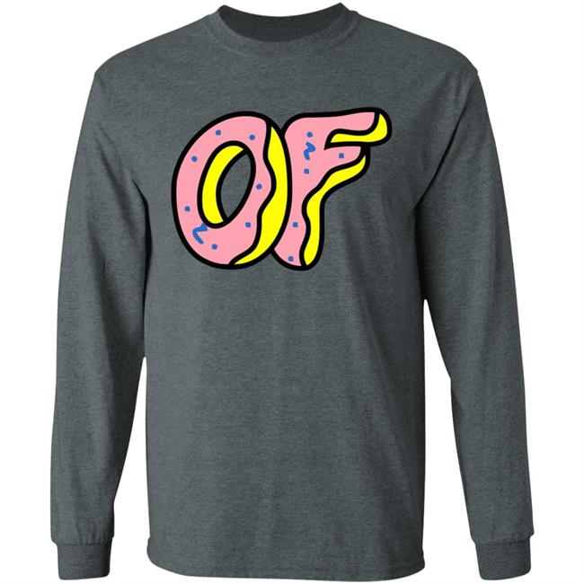 Men's Odd Future Donut Logo Hoodie Red T Shirt Men's Odd Future Donut Logo Hoodie Red T Shirt