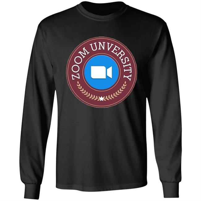 Zoom University Graphic Hoodie Black T Shirt Zoom University Graphic Hoodie Black T Shirt