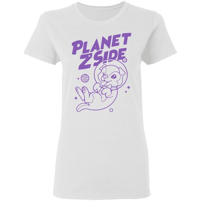 Lauren Z Side Merch Planet Zside Hoodie white T Shirt Lauren Z Side Merch Planet Zside Hoodie white T Shirt
