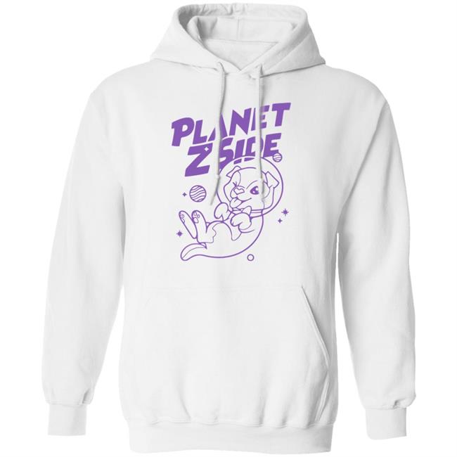 Lauren Z Side Merch Planet Zside Hoodie white T Shirt Lauren Z Side Merch Planet Zside Hoodie white T Shirt