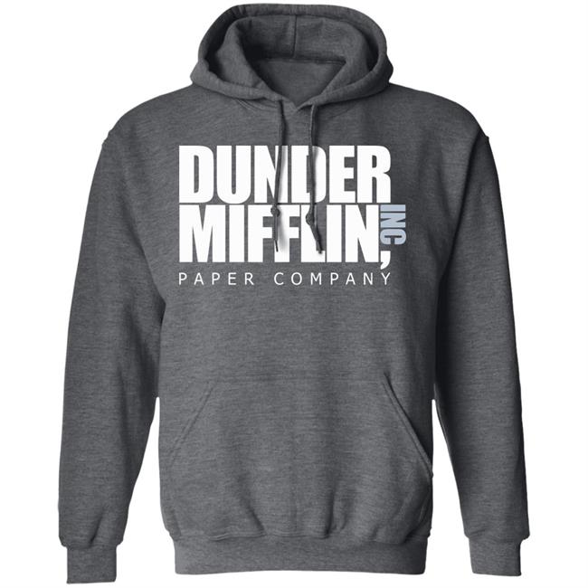 The Office TV Show Dunder Mifflin Paper Men's Black T-Shirt The Office TV Show Dunder Mifflin Paper Men's Black T-Shirt