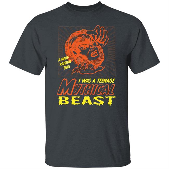 TEENAGE MYTHICAL BEAST shirt black hoodie t shirt TEENAGE MYTHICAL BEAST shirt black hoodie t shirt