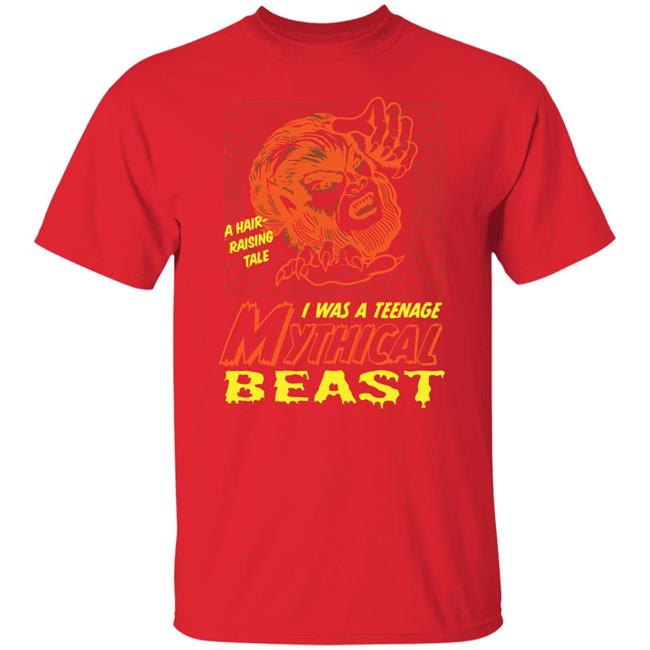 TEENAGE MYTHICAL BEAST shirt black hoodie t shirt TEENAGE MYTHICAL BEAST shirt black hoodie t shirt