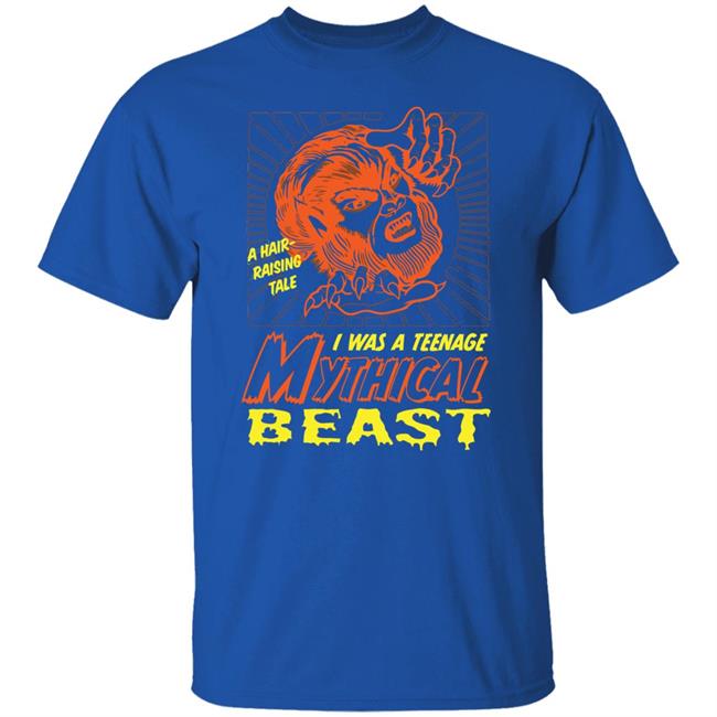TEENAGE MYTHICAL BEAST shirt black hoodie t shirt TEENAGE MYTHICAL BEAST shirt black hoodie t shirt