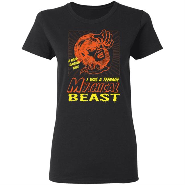 TEENAGE MYTHICAL BEAST shirt black hoodie t shirt TEENAGE MYTHICAL BEAST shirt black hoodie t shirt
