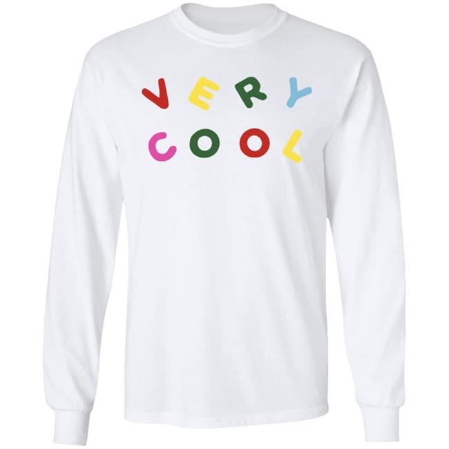 VERY COOL shirt white hoodie t shirt VERY COOL shirt white hoodie t shirt