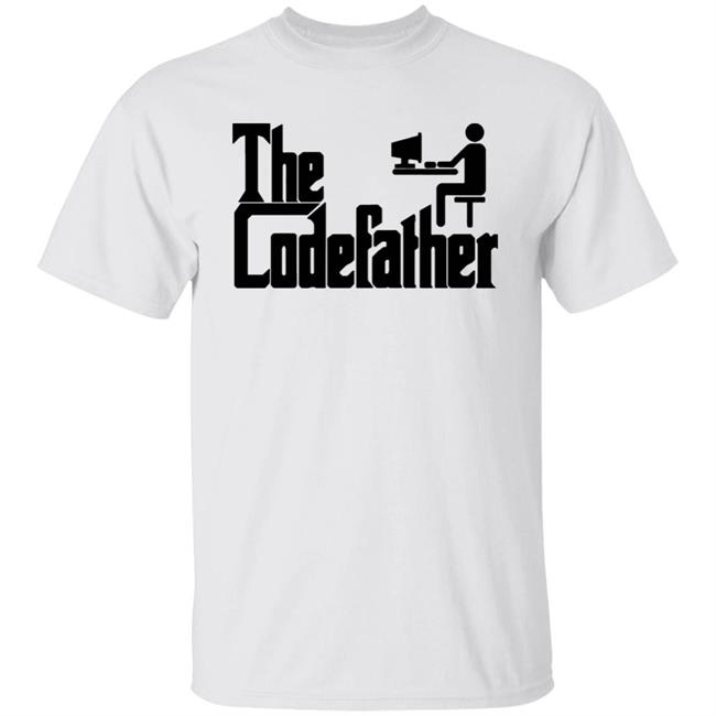 The Codefather Mens white Shirt