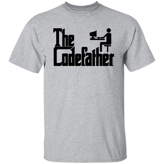 The Codefather Mens white Shirt The Codefather Mens white Shirt