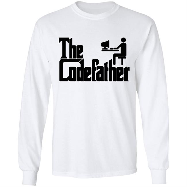 The Codefather Mens white Shirt The Codefather Mens white Shirt