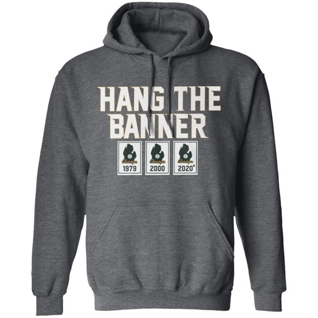 HANG THE BANNER EAST LANSING T-SHIRT - MICHIGAN STATE SPARTANS FOOTBALL HANG THE BANNER EAST LANSING T-SHIRT - MICHIGAN STATE SPARTANS FOOTBALL