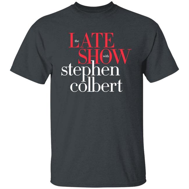 Steven Colbert Late Show Large T-Shirt Steven Colbert Late Show Large T-Shirt