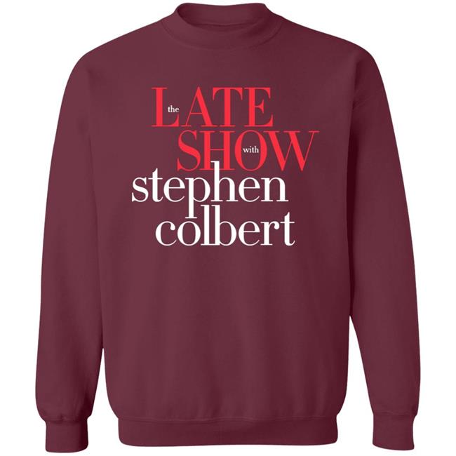 Steven Colbert Late Show Large T-Shirt Steven Colbert Late Show Large T-Shirt