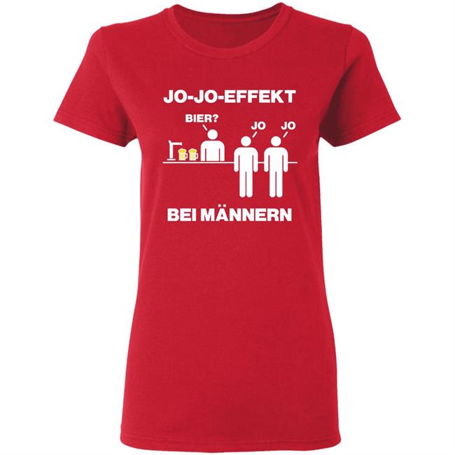 Jojoeffekt Bier Bei Mannern t shirt Jojoeffekt Bier Bei Mannern t shirt