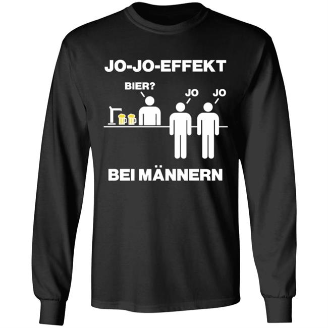 Jojoeffekt Bier Bei Mannern t shirt Jojoeffekt Bier Bei Mannern t shirt