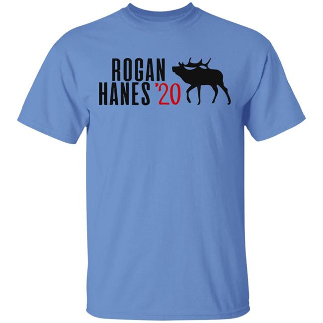 Rogan Hanes 2020 White T Shirt Rogan Hanes 2020 White T Shirt