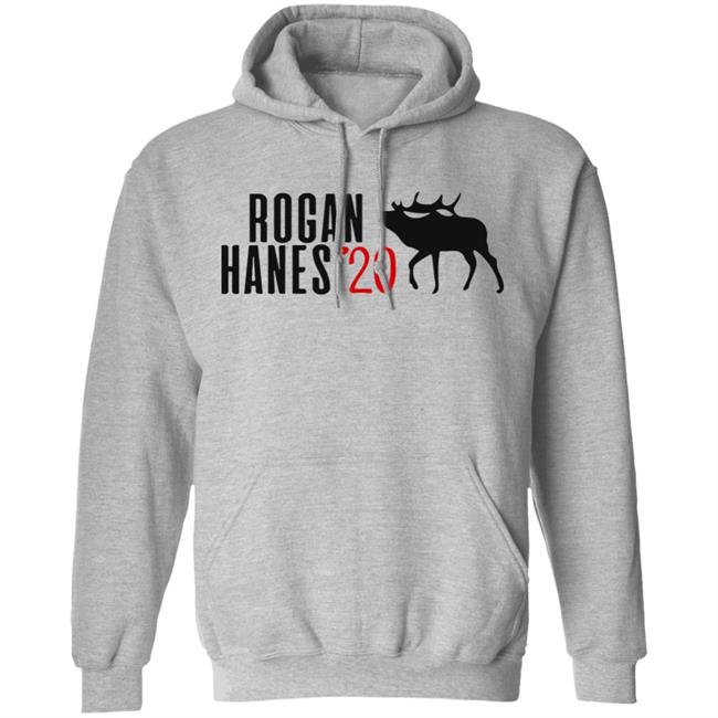 Rogan Hanes 2020 White T Shirt Rogan Hanes 2020 White T Shirt