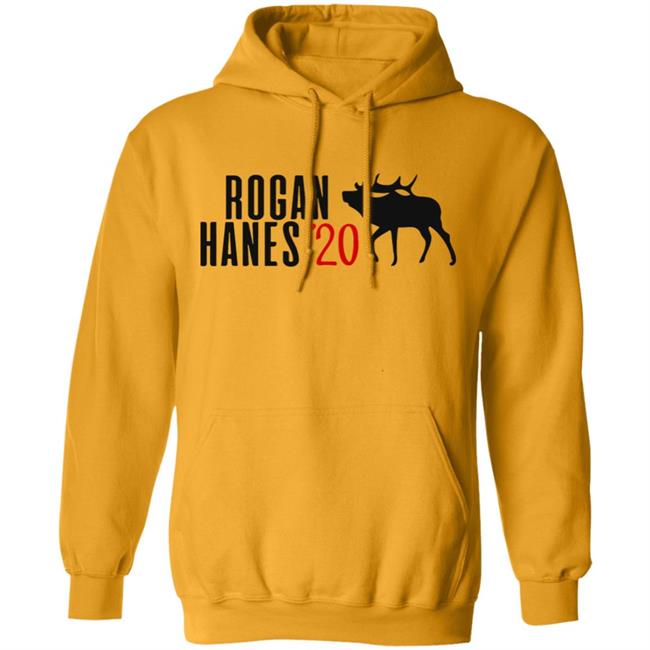 Rogan Hanes 2020 White T Shirt Rogan Hanes 2020 White T Shirt