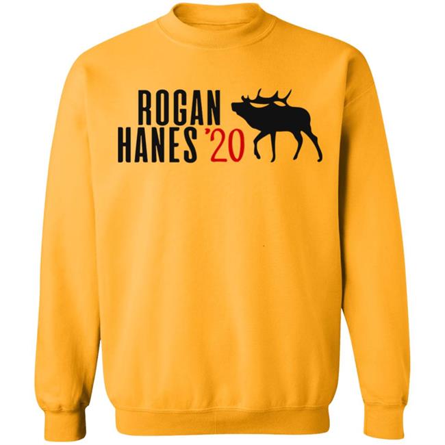 Rogan Hanes 2020 White T Shirt Rogan Hanes 2020 White T Shirt