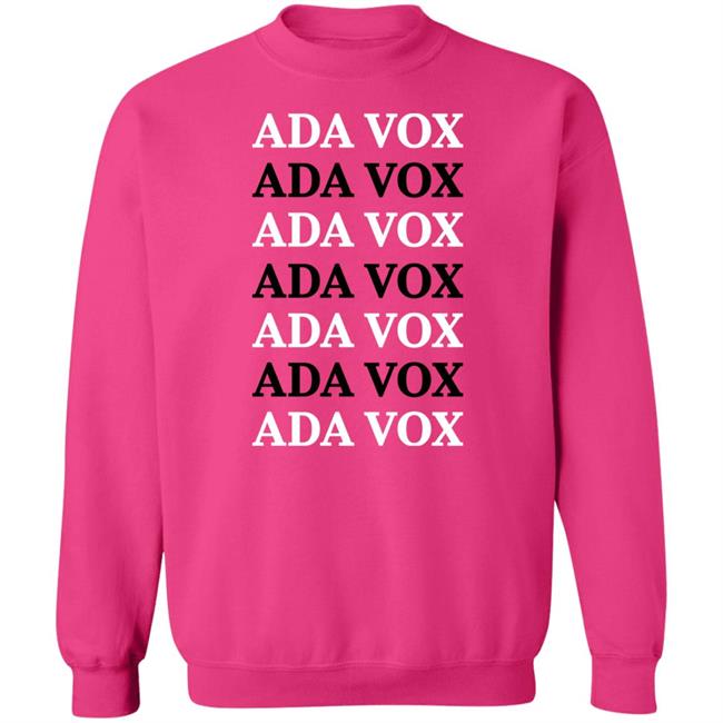 Teamadavox Ada Vox T Shirt Ada Vox Merch Teamadavox Ada Vox T Shirt Ada Vox Merch