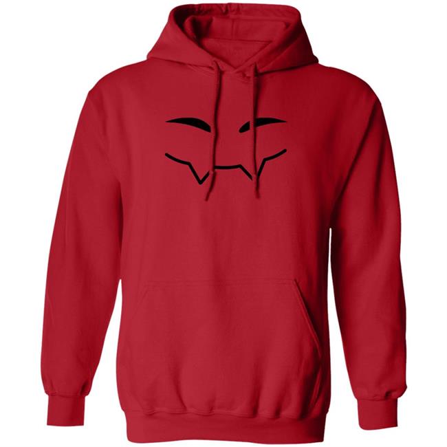 Badboyhalo Fang Face Pullover Hoodie Badboyhalo Store