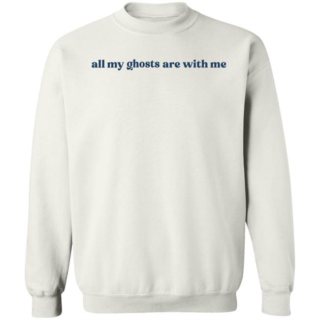 All My Ghosts Are With Me Hoodie Lizzy Mcalpine Merch All My Ghosts Are With Me Hoodie Lizzy Mcalpine Merch