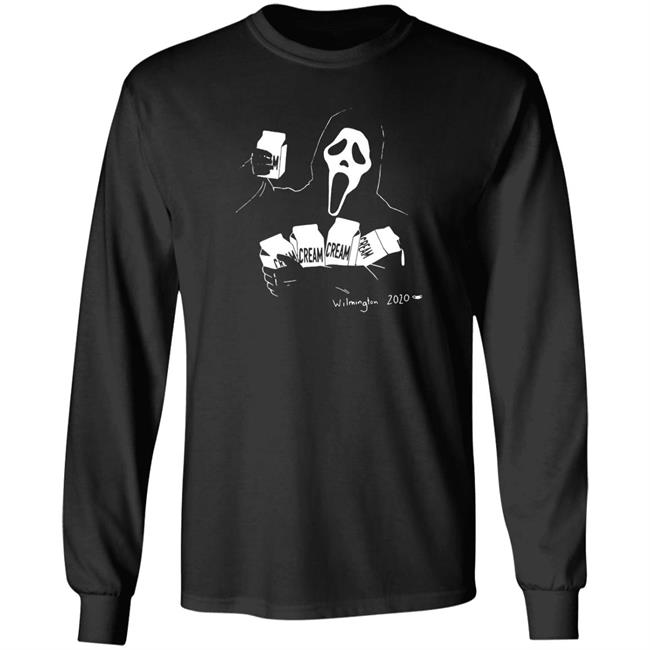 Scream 5 Star Reveals Shirt Heather Matarazzo Scream 5 Cream Shirt Scream 5 Star Reveals Shirt Heather Matarazzo Scream 5 Cream Shirt