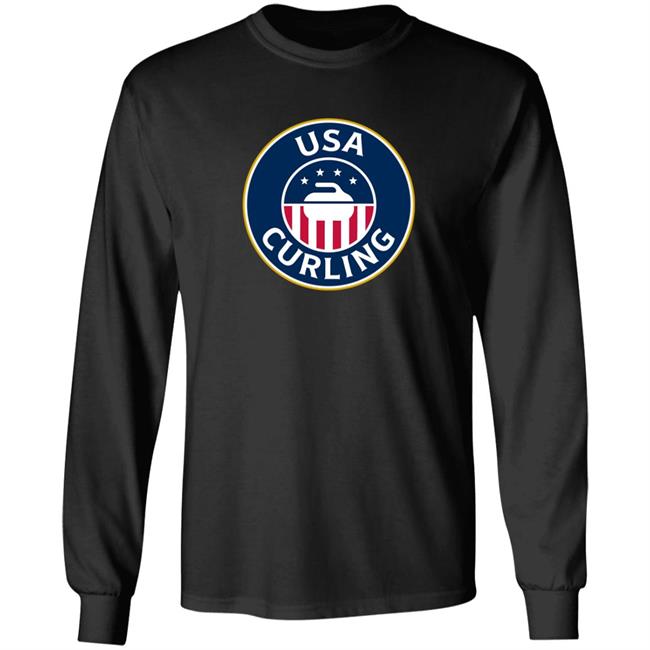 Lawlor's Custom Merch Usa Curling Usa Curling Long Sleeve T Shirt Team Peterson Lawlor's Custom Merch Usa Curling Usa Curling Long Sleeve T Shirt Team Peterson