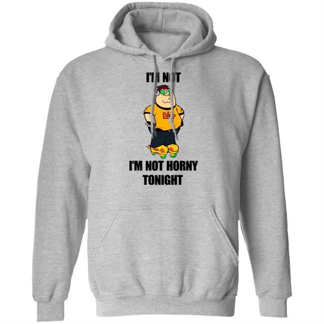 I'm Not I'm Not Horny Tonight Shirt Hideki Nyaganuma I'm Not I'm Not Horny Tonight Shirt Hideki Nyaganuma