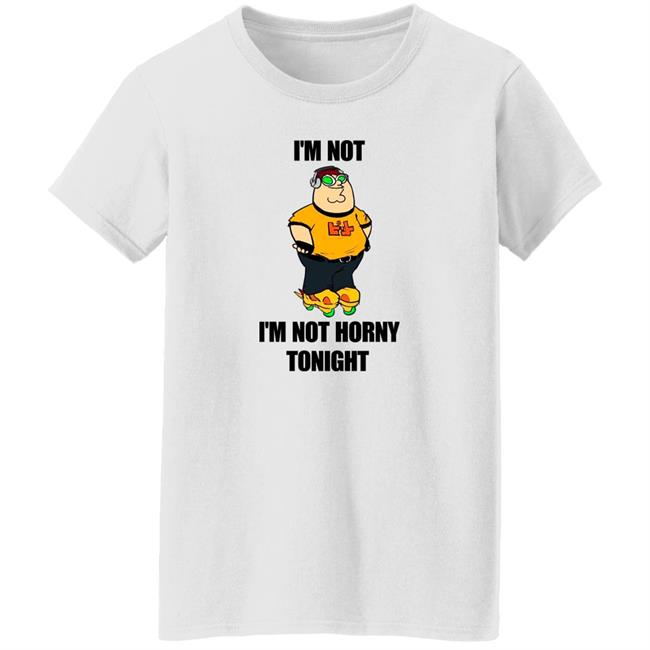 I'm Not I'm Not Horny Tonight Shirt Hideki Nyaganuma I'm Not I'm Not Horny Tonight Shirt Hideki Nyaganuma