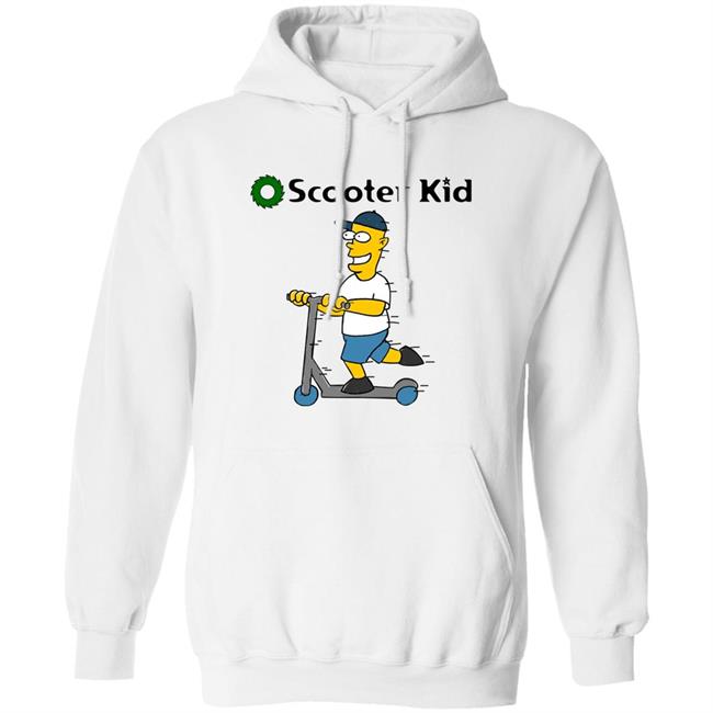 Don't Over Think Shit Store The Scooter Kid Shirt Don't Over Think Shit Store The Scooter Kid Shirt