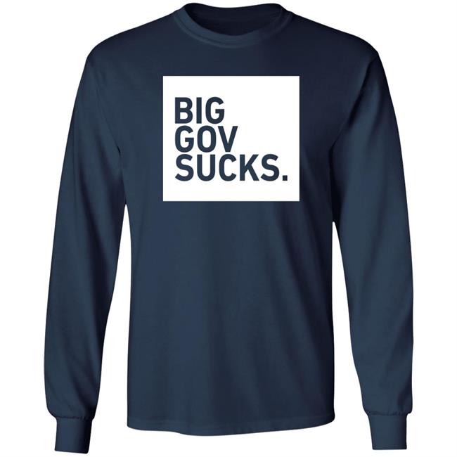 TPUSA Merch Big Gov Sucks Shirt TPUSA Merch Big Gov Sucks Shirt