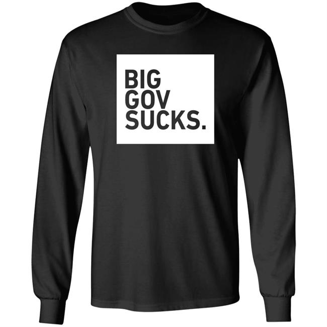 TPUSA Merch Big Gov Sucks Shirt TPUSA Merch Big Gov Sucks Shirt