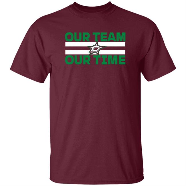Denis Gurianov Our Team Our Time Shirt Dallas Stars Denis Gurianov Our Team Our Time Shirt Dallas Stars