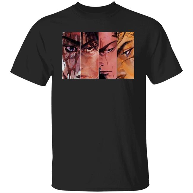 Inoue Art Vagabond Miyamoto Musashi Sasaki Kojiro Manga Creative T Shirt Anime Merch Inoue Art Vagabond Miyamoto Musashi Sasaki Kojiro Manga Creative T Shirt Anime Merch