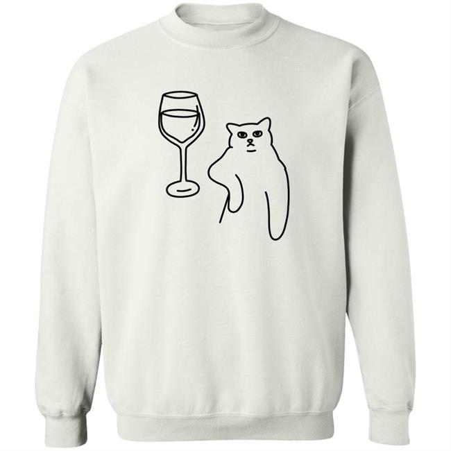 Chat De Vin Shirt Morgan Poorly Drawn Cats Shirt Chat De Vin Shirt Morgan Poorly Drawn Cats Shirt