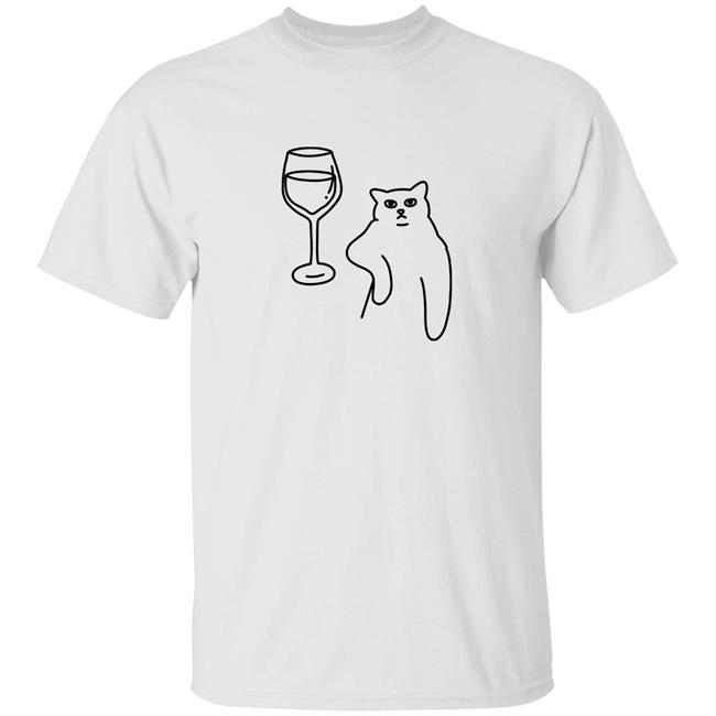 Chat De Vin Shirt Morgan Poorly Drawn Cats Shirt Chat De Vin Shirt Morgan Poorly Drawn Cats Shirt