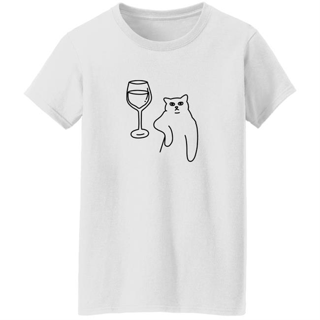 Chat De Vin Shirt Morgan Poorly Drawn Cats Shirt Chat De Vin Shirt Morgan Poorly Drawn Cats Shirt