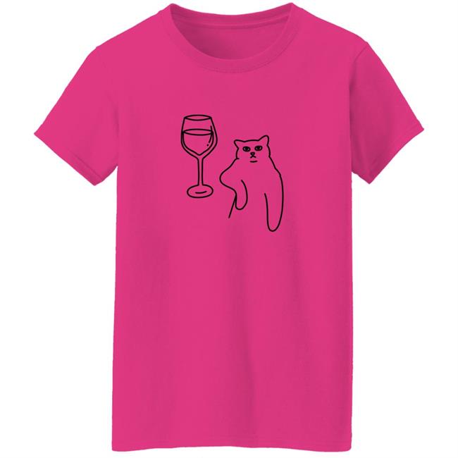 Chat De Vin Shirt Morgan Poorly Drawn Cats Shirt Chat De Vin Shirt Morgan Poorly Drawn Cats Shirt