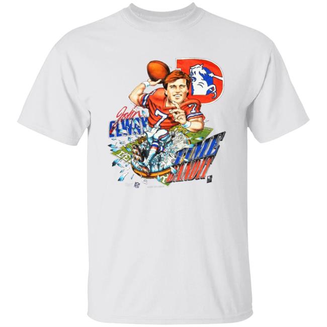 Jerry Jeudy In A Vintage John Elway Shirt Jerry Jeudy Denver Broncos John Elway Time Bandit Shirt Hoodie Sweatshirt