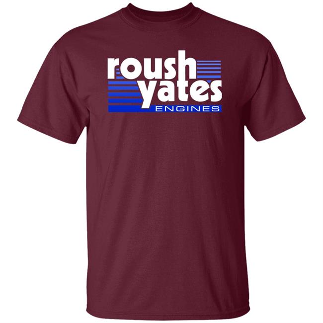 Roush Yates Engines Retro Logo T-Shirt Roush Yates Store Roush Yates Engines Retro Logo T-Shirt Roush Yates Store