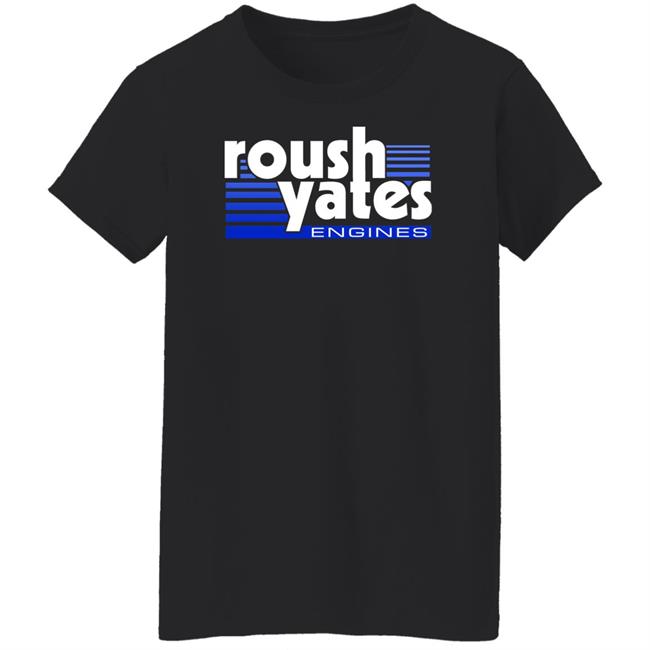 Roush Yates Engines Retro Logo T-Shirt Roush Yates Store Roush Yates Engines Retro Logo T-Shirt Roush Yates Store