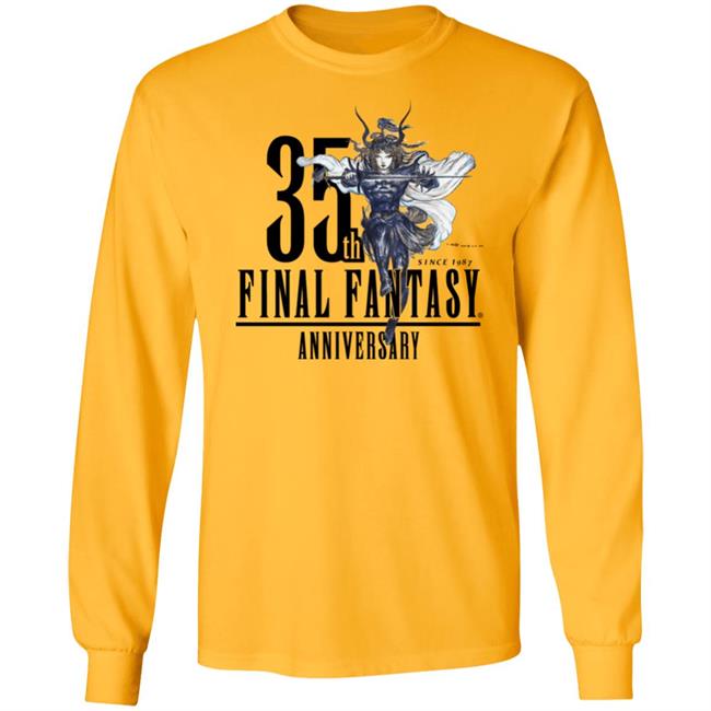 Final Fantasy 35Th Anniversary Shirt Kougaon “Little Sun” Final Fantasy 35Th Anniversary Shirt Kougaon “Little Sun”