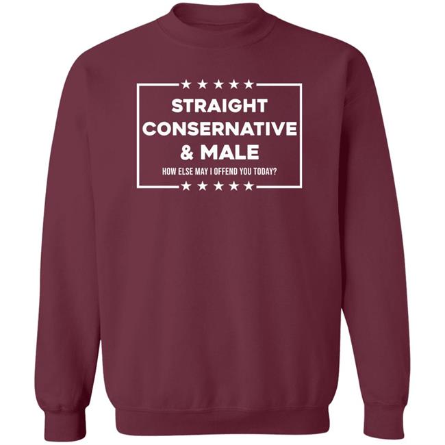 Straight Conservative And Male How Else May I Offend You Today Shirt Hodgetwins Straight Conservative And Male How Else May I Offend You Today Shirt Hodgetwins