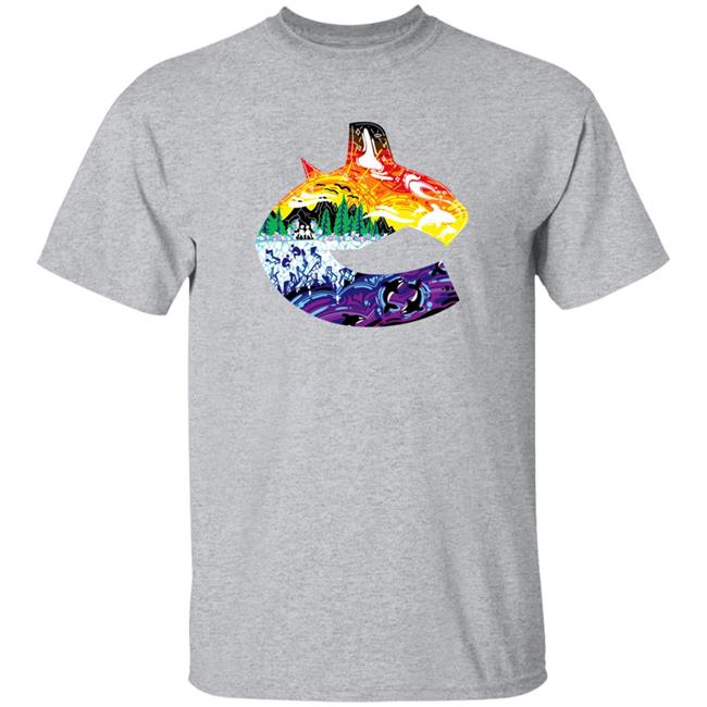 Flyerswitch Vancouver Canucks Pride Orca Shirt Vanbase Merch Flyerswitch Vancouver Canucks Pride Orca Shirt Vanbase Merch