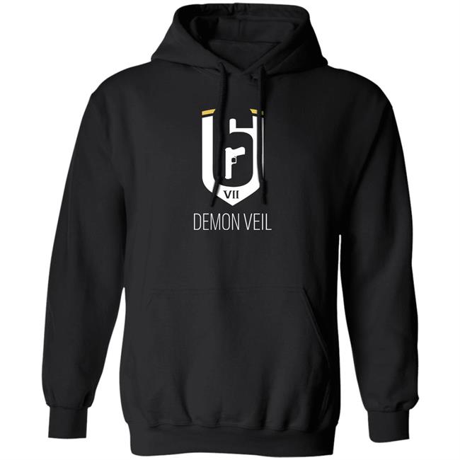 Ubisoft Merch Six Siege Demon Veil Hoodie Rainbow Six Siege