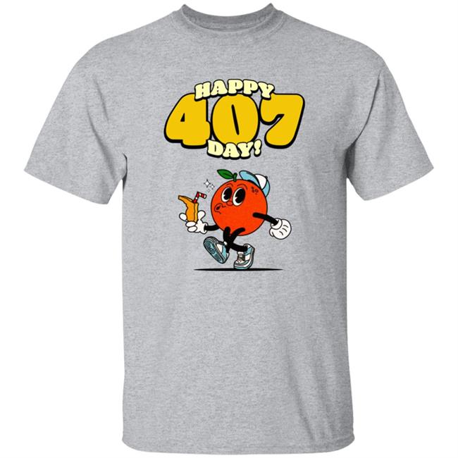 Happy 407 Day Orlando Shirt Orlando Magic The 407 Day Orlando Pl Shirt Happy 407 Day Orlando Shirt Orlando Magic The 407 Day Orlando Pl Shirt
