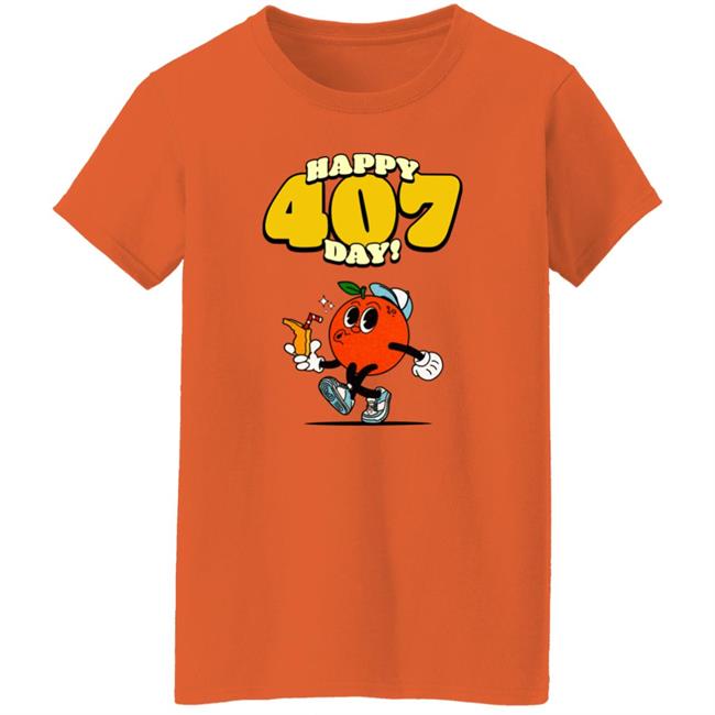 Happy 407 Day Orlando Shirt Orlando Magic The 407 Day Orlando Pl Shirt Happy 407 Day Orlando Shirt Orlando Magic The 407 Day Orlando Pl Shirt