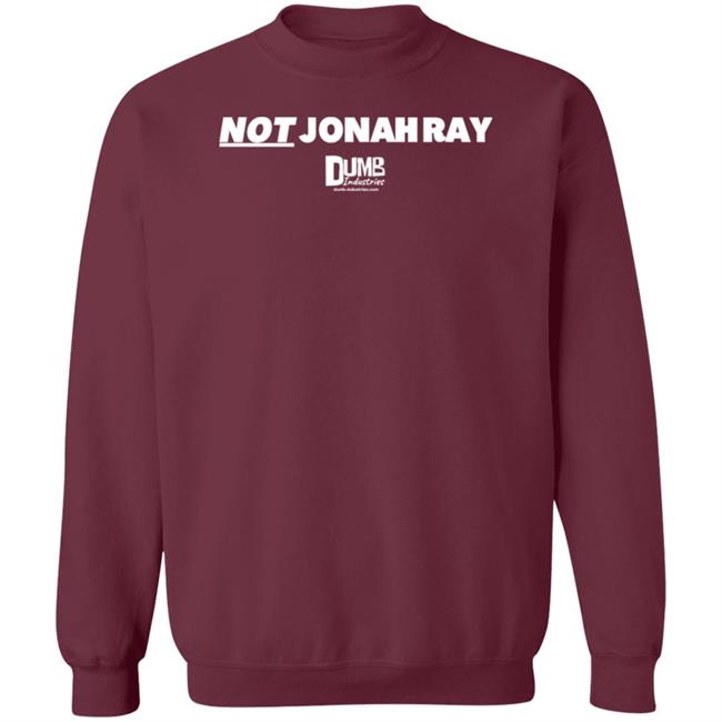 Dumb Industries Merch Not Jonah Ray Shirt C.S. (Chris) Gersbeck Dumb Industries Merch Not Jonah Ray Shirt C.S. (Chris) Gersbeck