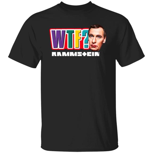 Wtf Rammstein Shirt Rammstein Merch Zick Zack